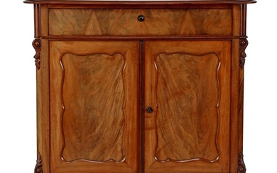 (-), Mahogany Biedermeier penant cabinet, 102 cm high,...