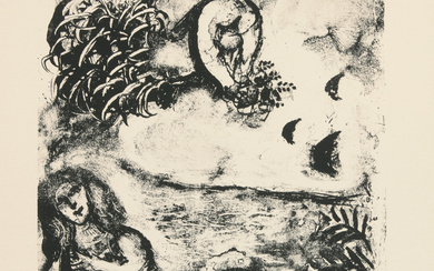 Marc Chagall (1887-1985) Deux Sirènes