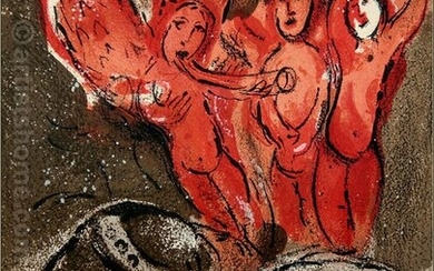 Marc Chagall (1887-1985) - Sarah and the Angels