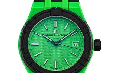 Maurice Lacroix AI2008-70070-300-0 - Lacroix Quartz Green Dial Plastic Unisex Watch