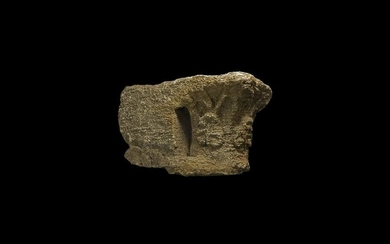 Medieval Carved Stone Corbel with Trefoils