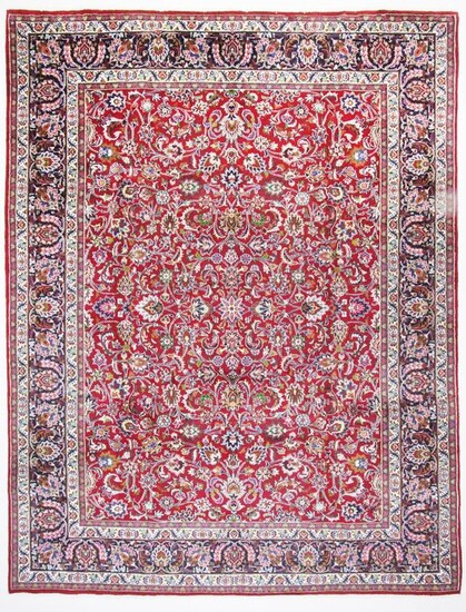 Meshed Floral - Fine carpet - 390 cm - 297 cm