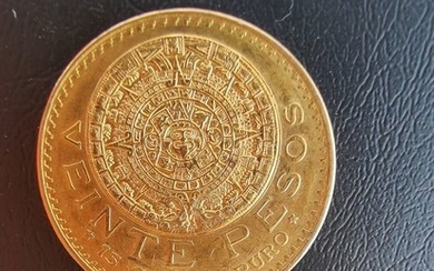Mexico - 20 Peso 1919 - Gold