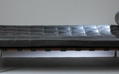 Mies Van Der Rohe style day bed.