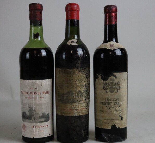 Mixed Lot Bordeaux 1950