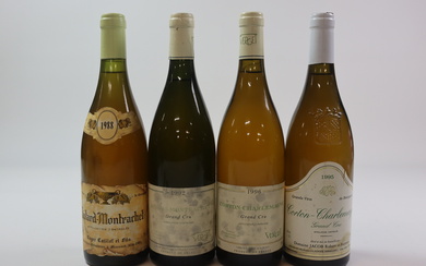 Mixed Lot Burgundy Blanc Grand Cru 1988-1996