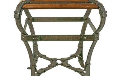 Modern Equestrian Table after Jacques Adnet Hermes
