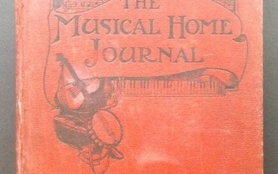 Musical Home Journal 1905, Sheet Music Hardcover book