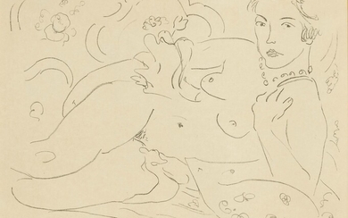 NU, MAIN GAUCHE PRÈS DE L'ÉPAULE (DUTHUIT 474), Henri Matisse