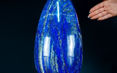 Natural Large AAA++ Royal Blue Lapis Lazuli Egg- 5234.67 g
