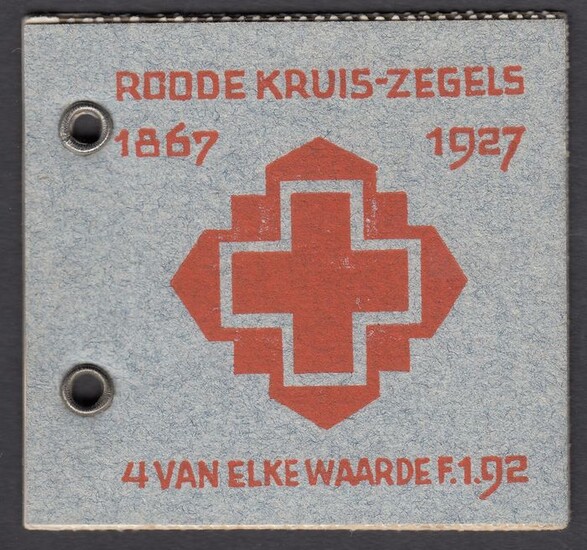 Netherlands 1927 - Red Cross stamp booklet - NVPH PZ39-L
