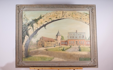 Oil Painting Signed By Lereboura