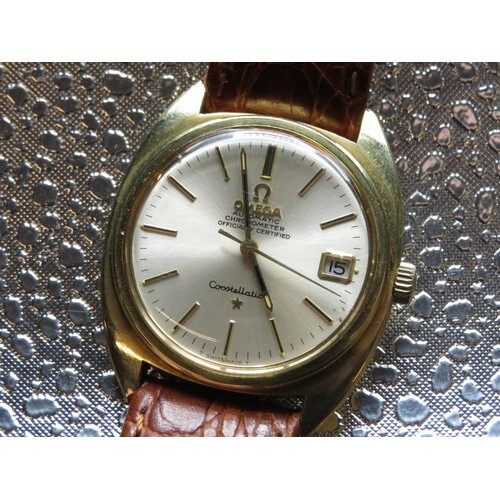 Omega constellation automatic Chronometer wristwatch with ...
