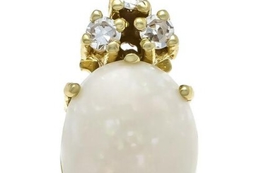 Opal-diamond pendant GG 585/0
