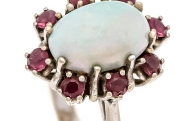 Opal ruby ring WG 585/000