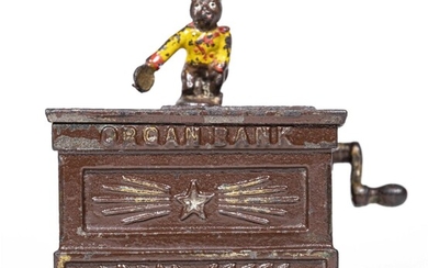 Organ Miniature Iron Mechanical Bank
