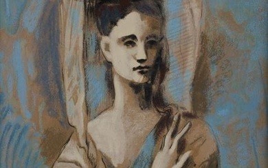 PABLO RUIZ PICASSO MAlaga (1881) / Paris (1973) â€œJeune femme de Majorqueâ€ 1954