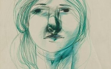 PEDRO PABLO OLIVA (1949 / .) "Woman's face", 1974