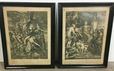 Pair of Prints After Peter Paul Rubens