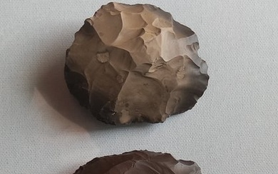 Paleolithic Flint Nuclei/Biface - 5.5 cm (No Reserve Price)
