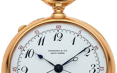 Patek Philippe, Rose Gold Split Second Chronograph For Tiffany...