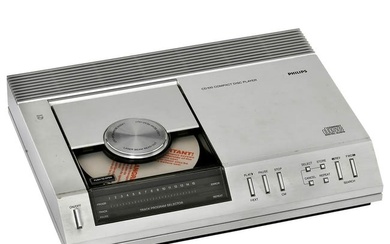 Philips CD100 Compat Disc Player, 1983