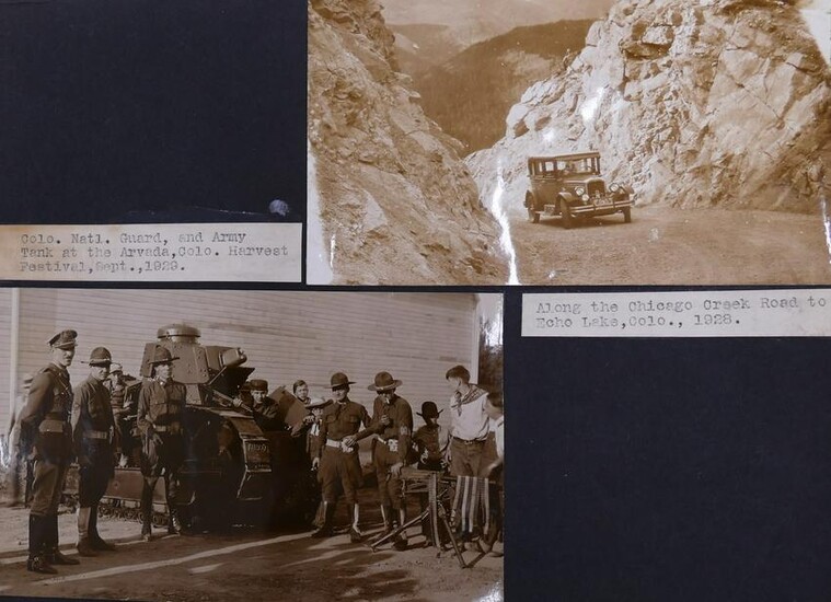 Photo Album of Travel Images, America 1902-1940