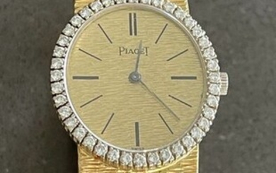 Piaget - Cal. 9p 18k Yellow Gold with Diamonds - Women - 1970-1979
