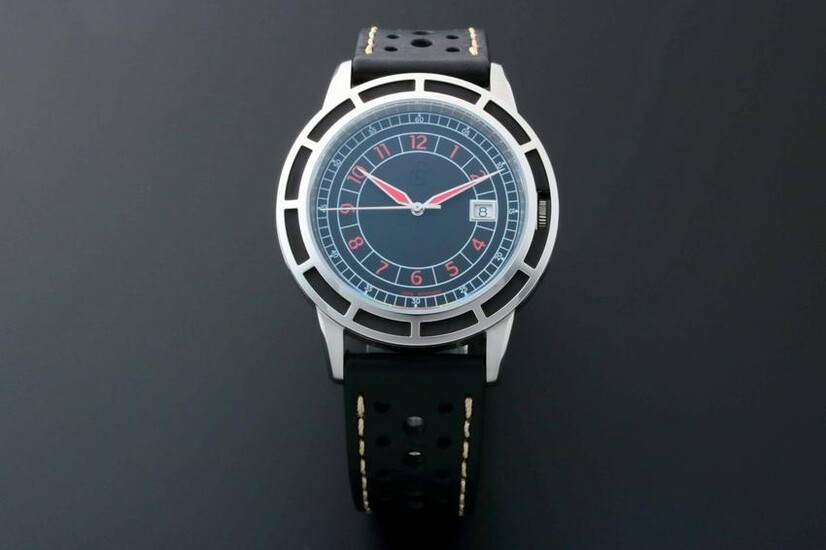 Pierre Gaston Date Roulette Style Dial Watch