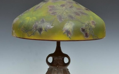 Pittsburgh Reverse Painted Parlor Lamp