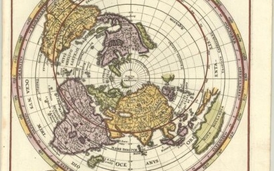 "Planisphaerium ex Polo Arctico tanquam centro Geometrice descriptu", Scherer, Heinrich