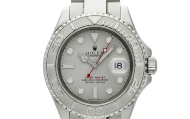 Reference16622 Yacht-Master A stainless steel and platinum automatic wristwatch with date and bracelet, Circa 2002