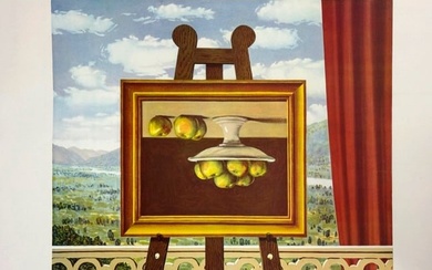 Rene Magritte - Le reveil matin, C. 1979