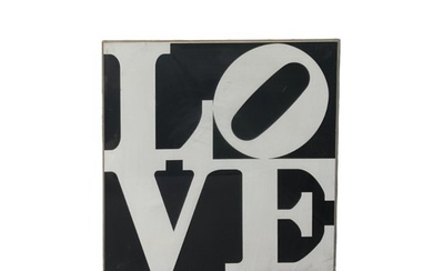 Robert Indiana (American,1928â€“2018) Love, from Banner, Multiples Calendar for 1968 Limited Print