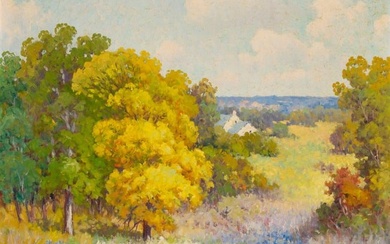 Robert William Wood (British/American, 1889-1979) Early Autumn in Texas