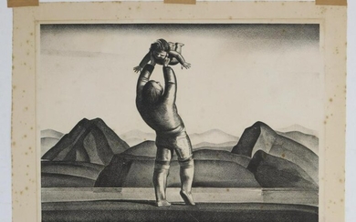 Rockwell Kent Lithograph-1937