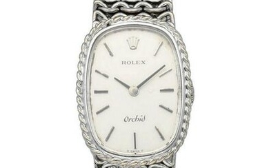 Rolex Orchid 18k White Gold Vintage Ladies Watch