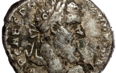 Roman Empire. Pertinax (AD 193). Denarius,Janus Conservator (RIC 3) - Very rare