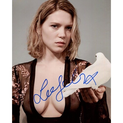 SEYDOUX LEA: (1985- ) French Actress. Seydoux is known for h...