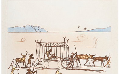 Salvador Dalí (1904-1989), Judgement, from Historia de Don Quichotte de la Mancha (1980)