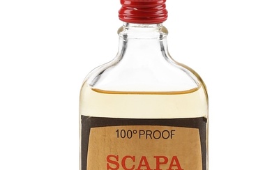 Scapa 8 Year Old 100 Proof Bottled 1970s - Gordon & MacPhail 5cl