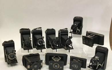 Set of 11 FOLDINGS A FILM camera