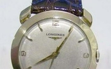 Solid 14k LONGINES Winding Watch c.1950s Cal.22LS*