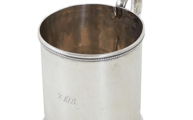 Southern coin silver cup, William Carrington