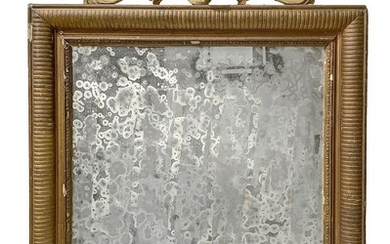 Specchiera in legno dorato, 19° secolo
