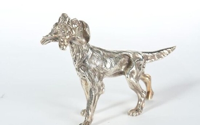 Sterling silver Minerva punched SUBJECT representing a hunting...