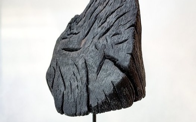 THE FOREST Art & Woodworking Studio - M. Paszko - Sculpture, Levitating Summit - 22 cm - Wood - 2024