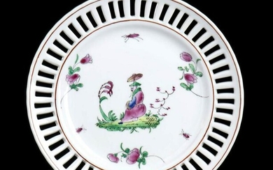 THIRTY-SEVEN PAINTED PORCELAIN DISHES Europe