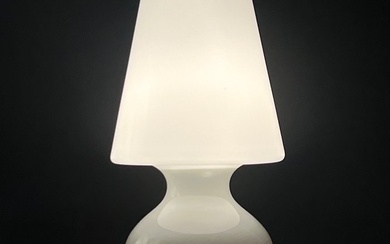 Table lamp - glass mushroom table lamp