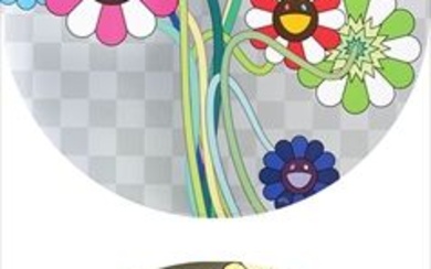 Takashi Murakami_Purple Flowers in a Bouquet/ Flowers for Algernon